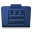Blue Movies Icon 32x32 png